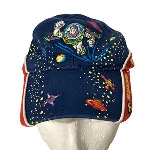 Disney Parks Toddler Size Toy Story BUZZ LIGHTYEAR Baseball Hat Stitched Strap